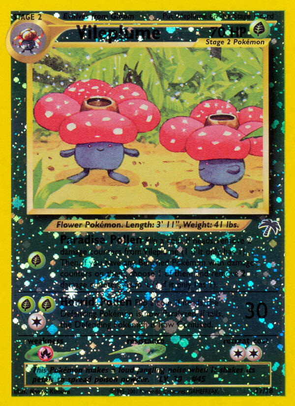Vileplume (17/18) [Southern Islands] Pokémon