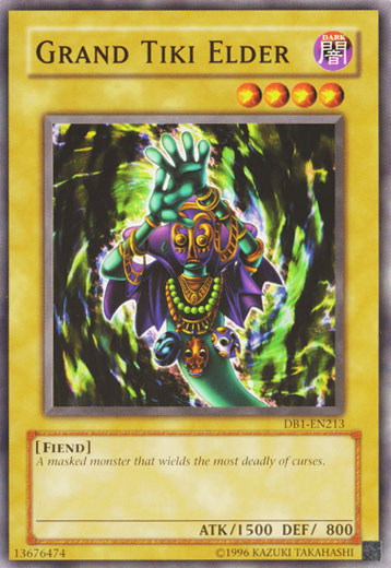 Grand Tiki Elder [DB1-EN213] Common Yu-Gi-Oh!