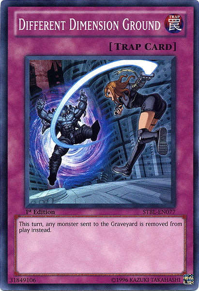 Different Dimension Ground [STBL-EN077] Super Rare Yu-Gi-Oh!