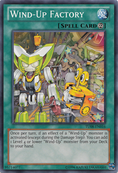 Wind-Up Factory [TU08-EN016] Common Yu-Gi-Oh!