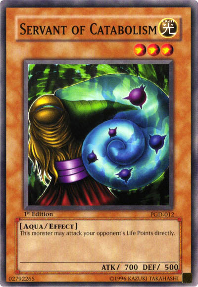 Servant of Catabolism [PGD-012] Common Yu-Gi-Oh!