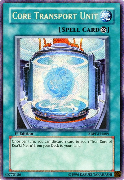 Core Transport Unit [ABPF-EN089] Secret Rare Yu-Gi-Oh!