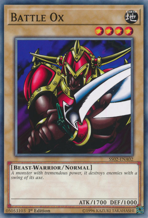 Battle Ox [SS02-ENA02] Common Yu-Gi-Oh!