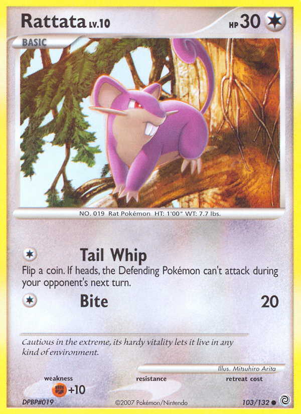 Rattata (103/132) [Diamond & Pearl: Secret Wonders] Pokémon