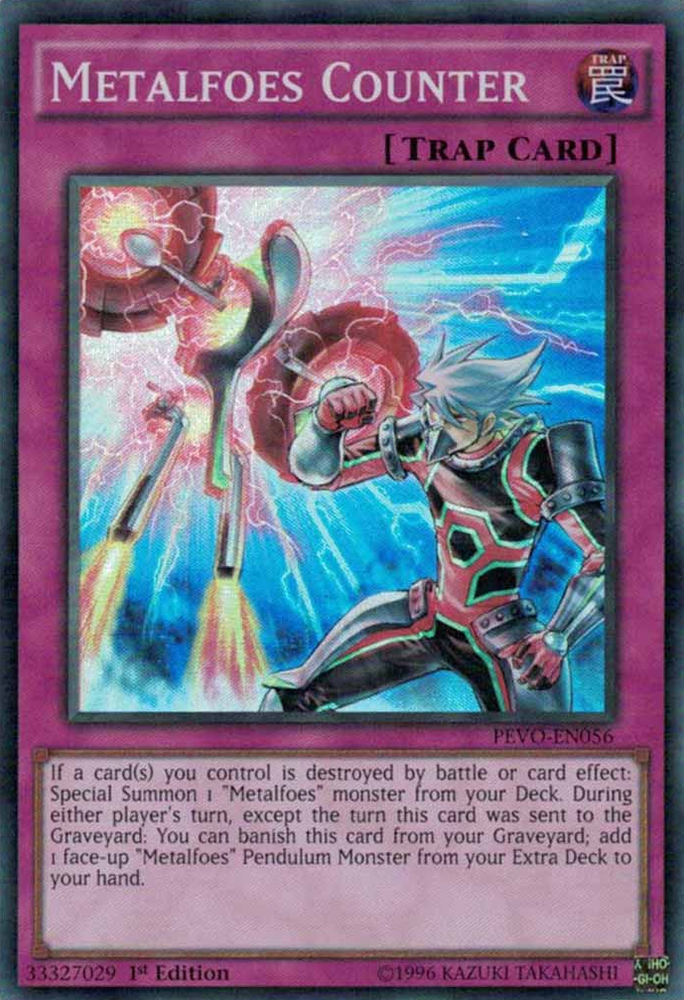 Metalfoes Counter [PEVO-EN056] Super Rare Yu-Gi-Oh!