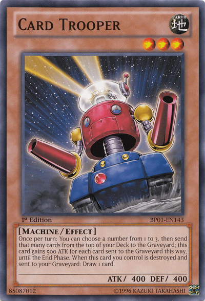 Card Trooper [BP01-EN143] Common Yu-Gi-Oh!