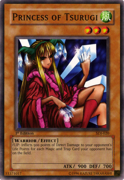 Princess of Tsurugi [SDJ-020] Common Yu-Gi-Oh!
