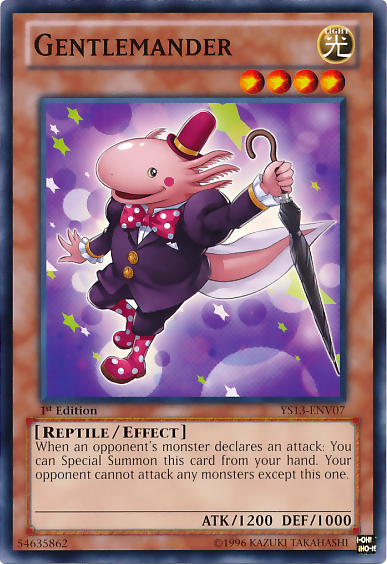 Gentlemander [YS13-ENV07] Common Yu-Gi-Oh!