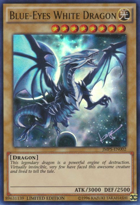 Blue-Eyes White Dragon [JMPS-EN002] Ultra Rare Yu-Gi-Oh!