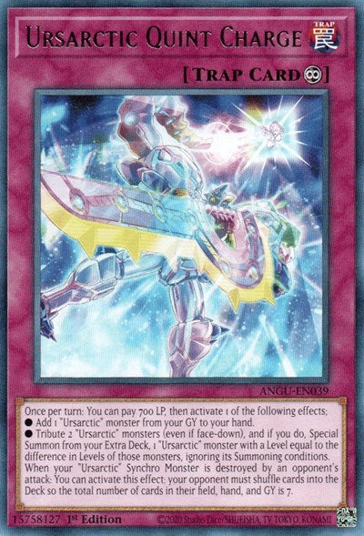 Ursarctic Quint Charge (Rare) [ANGU-EN039] Rare Yu-Gi-Oh!
