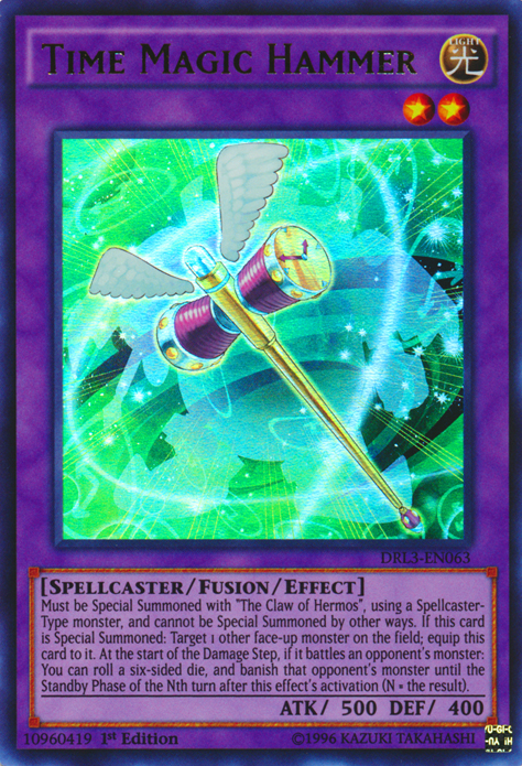 Time Magic Hammer [DRL3-EN063] Ultra Rare Yu-Gi-Oh!
