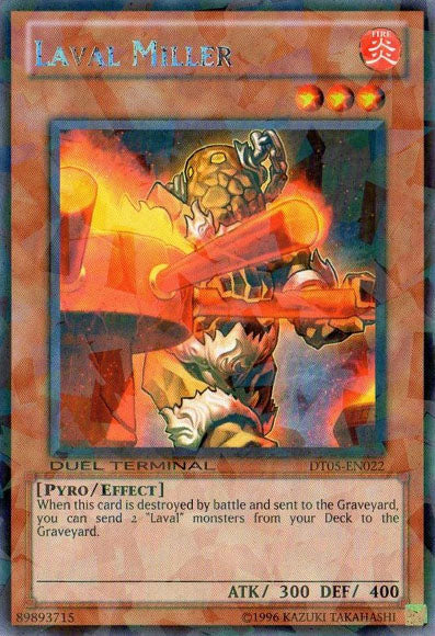Laval Miller [DT05-EN022] Rare Yu-Gi-Oh!