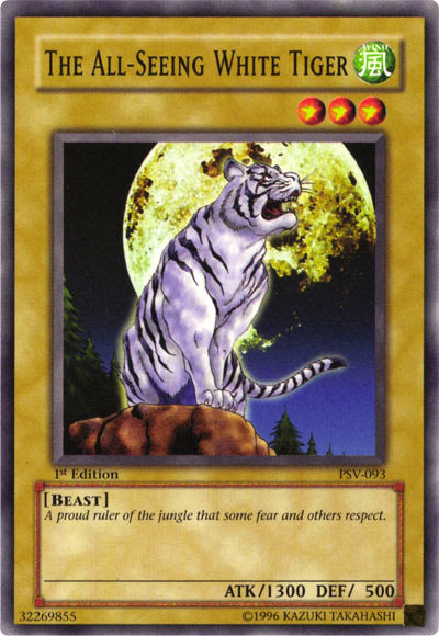 The All-Seeing White Tiger [PSV-093] Common Yu-Gi-Oh!