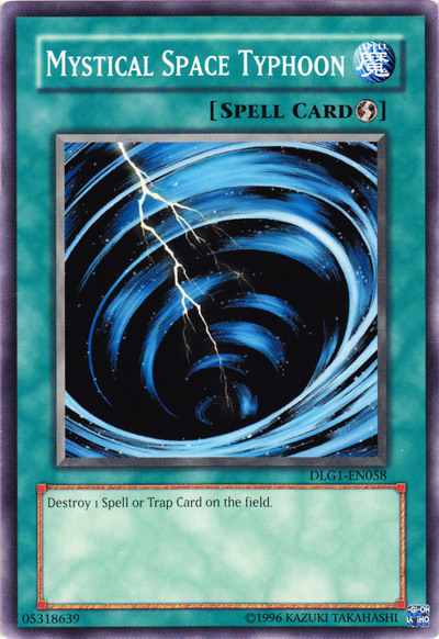 Mystical Space Typhoon [DLG1-EN058] Common Yu-Gi-Oh!