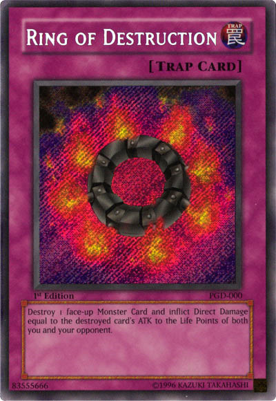 Ring of Destruction [PGD-000] Secret Rare Yu-Gi-Oh!