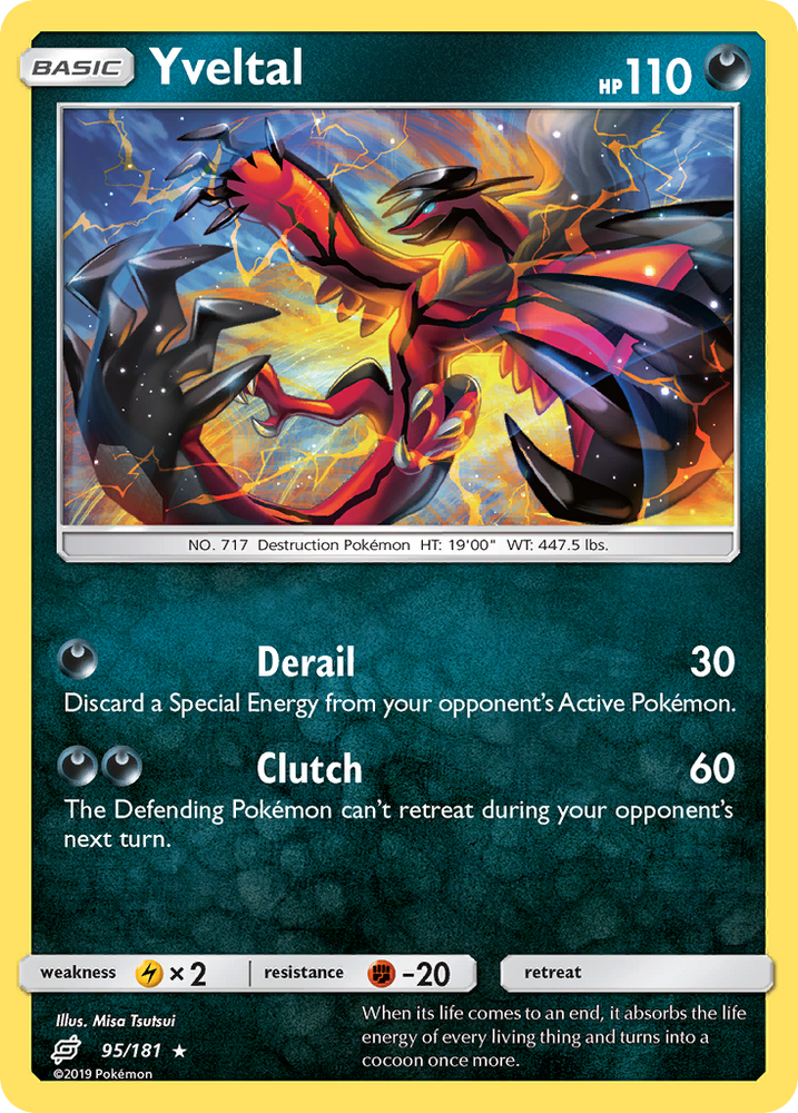 Yveltal (95/181) [Sun & Moon: Team Up] Pokémon