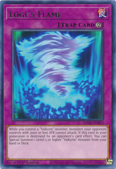 Loge's Flame [MP20-EN093] Rare Yu-Gi-Oh!