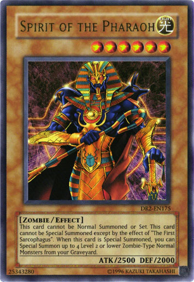 Spirit of the Pharaoh [DR2-EN175] Ultra Rare Yu-Gi-Oh!