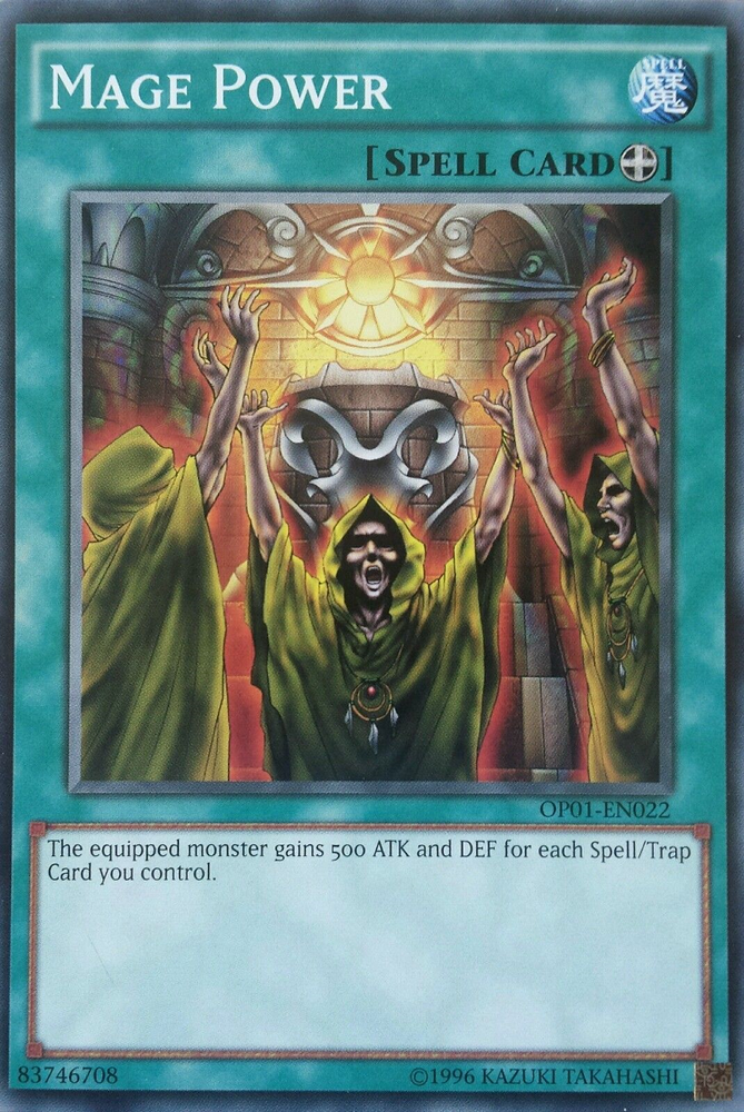 Mage Power [OP01-EN022] Common Yu-Gi-Oh!