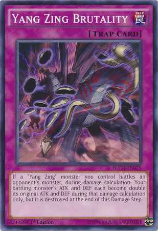 Yang Zing Brutality [NECH-EN075] Common Yu-Gi-Oh!