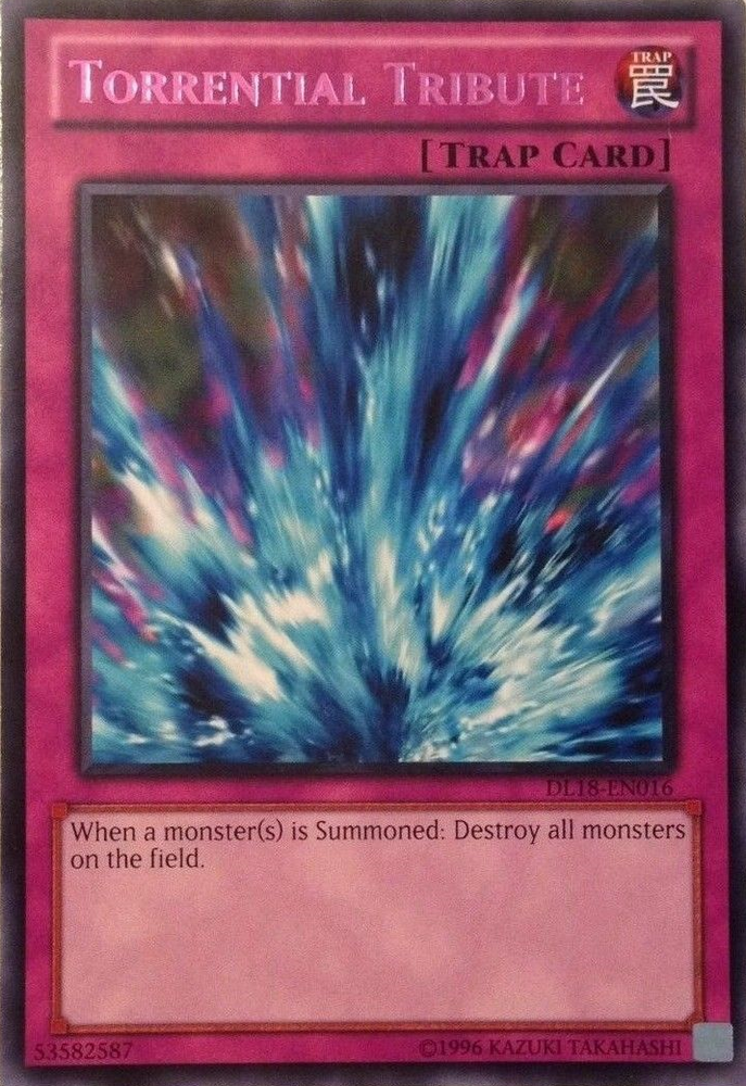 Torrential Tribute (Purple) [DL18-EN016] Rare Yu-Gi-Oh!