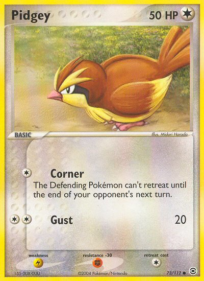 Pidgey (73/112) [EX: FireRed & LeafGreen] Pokémon