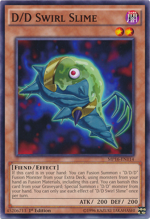 D/D Swirl Slime [MP16-EN114] Common Yu-Gi-Oh!