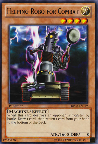 Helping Robo For Combat [BP02-EN019] Mosaic Rare Yu-Gi-Oh!