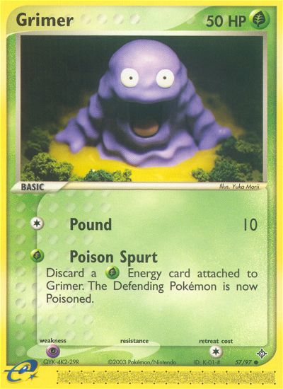 Grimer (57/97) [EX: Dragon] Pokémon