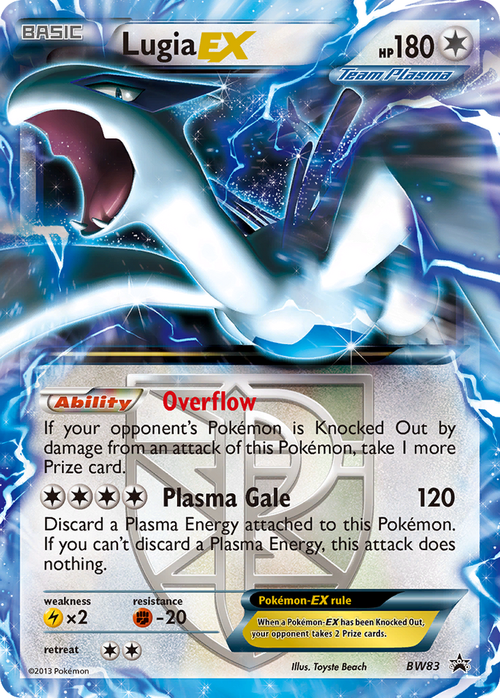 Lugia EX (BW83) [Black & White: Black Star Promos] Pokémon