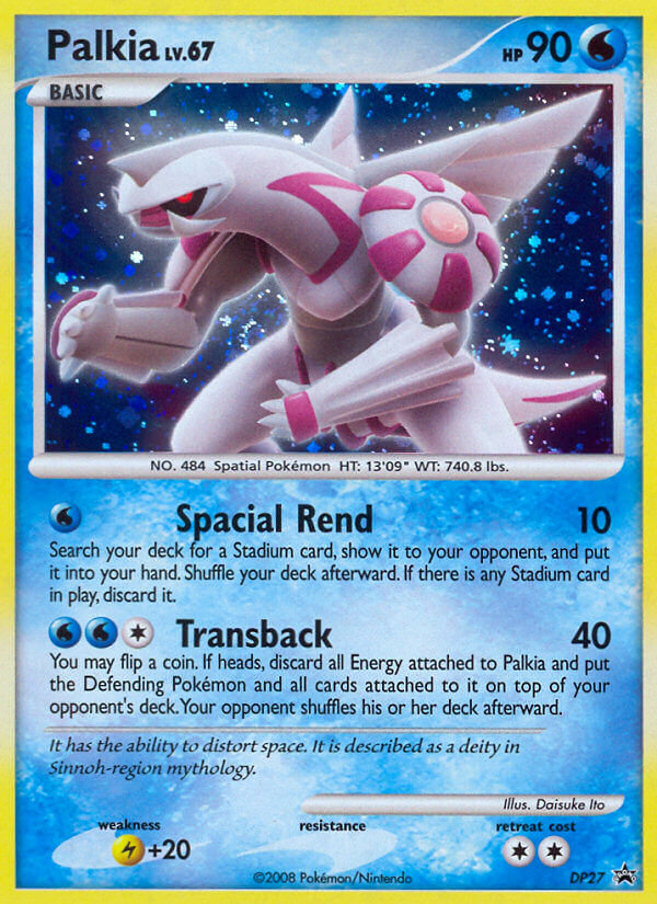 Palkia (DP27) [Diamond & Pearl: Black Star Promos] Pokémon