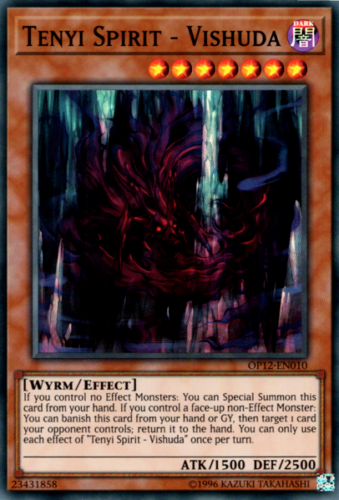 Tenyi Spirit - Vishuda [OP12-EN010] Super Rare Yu-Gi-Oh!