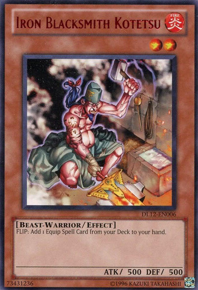 Iron Blacksmith Kotetsu (Red) [DL12-EN006] Rare Yu-Gi-Oh!