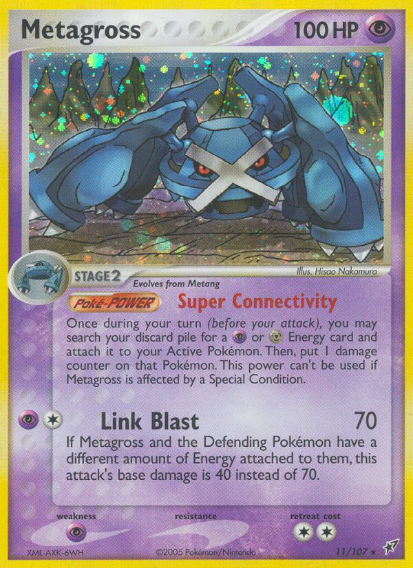 Metagross (11/107) [EX: Deoxys] Pokémon