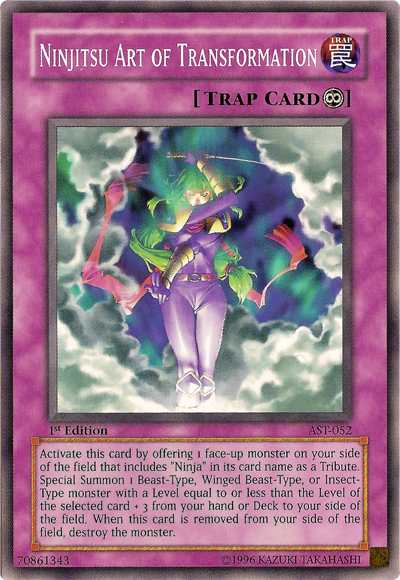 Ninjitsu Art of Transformation [AST-052] Common Yu-Gi-Oh!