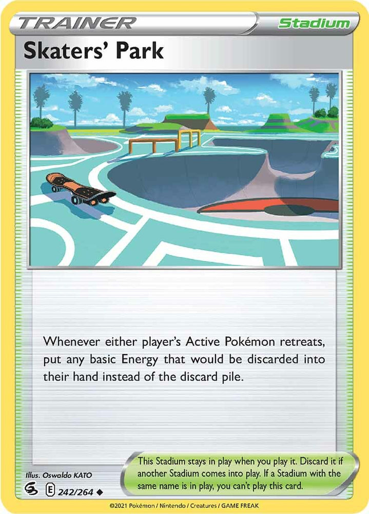 Skaters' Park (242/264) [Sword & Shield: Fusion Strike] Pokémon
