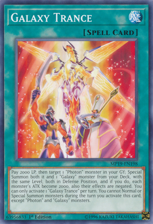 Galaxy Trance [MP19-EN198] Common Yu-Gi-Oh!