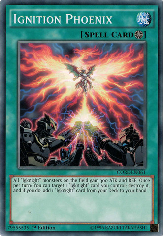 Ignition Phoenix [CORE-EN061] Common Yu-Gi-Oh!