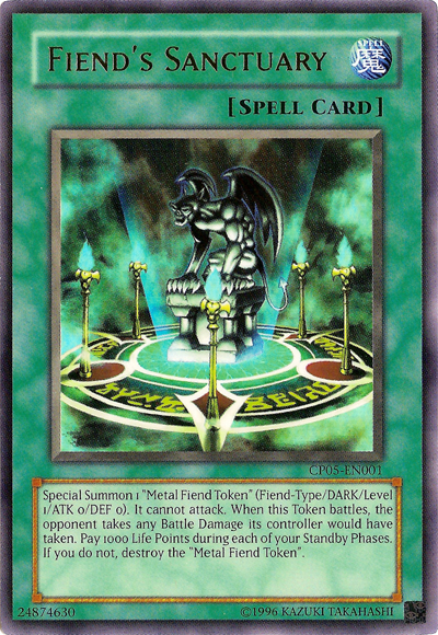 Fiend's Sanctuary [CP05-EN001] Ultra Rare Yu-Gi-Oh!