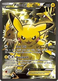 Pikachu EX (XY124) (Jumbo Card) [XY: Black Star Promos] Pokémon