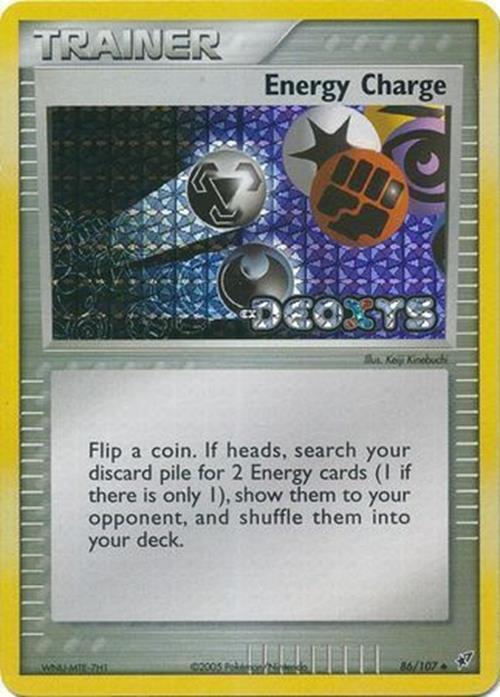 Energy Charge (86/107) (Stamped) [EX: Deoxys] Pokémon