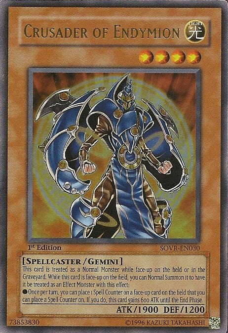 Crusader of Endymion [SOVR-EN030] Ultra Rare Yu-Gi-Oh!