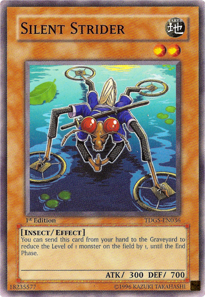 Silent Strider [TDGS-EN036] Common Yu-Gi-Oh!