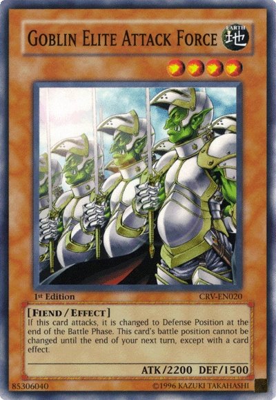 Goblin Elite Attack Force [CRV-EN020] Super Rare Yu-Gi-Oh!