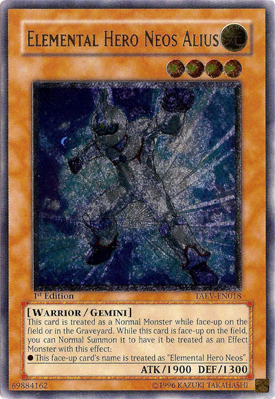 Elemental Hero Neos Alius [TAEV-EN018] Ultimate Rare Yu-Gi-Oh!