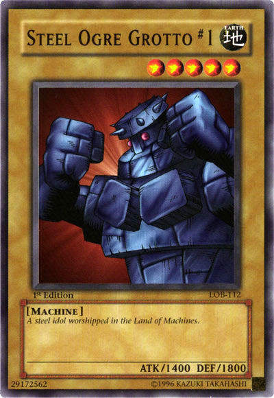Steel Ogre Grotto #1 [LOB-112] Common Yu-Gi-Oh!