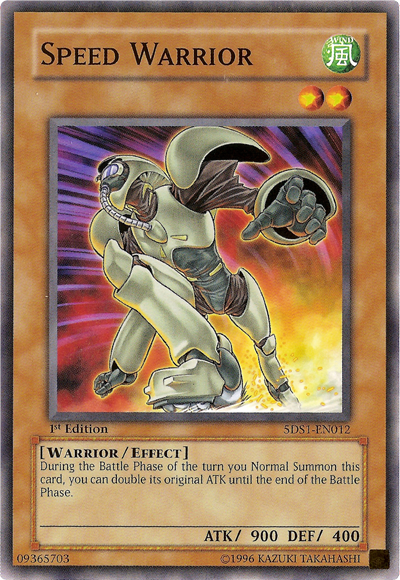 Speed Warrior [5DS1-EN012] Common Yu-Gi-Oh!
