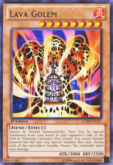 Lava Golem [LCJW-EN117] Rare Yu-Gi-Oh!