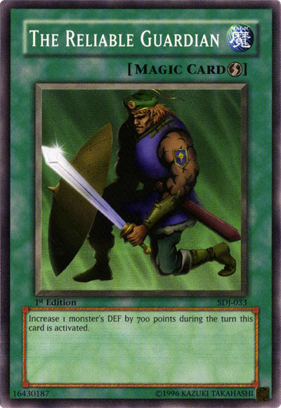 The Reliable Guardian [SDJ-033] Common Yu-Gi-Oh!