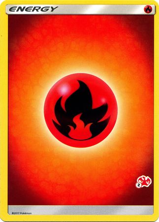 Fire Energy (Charizard Stamp #2) [Battle Academy 2020] Pokémon